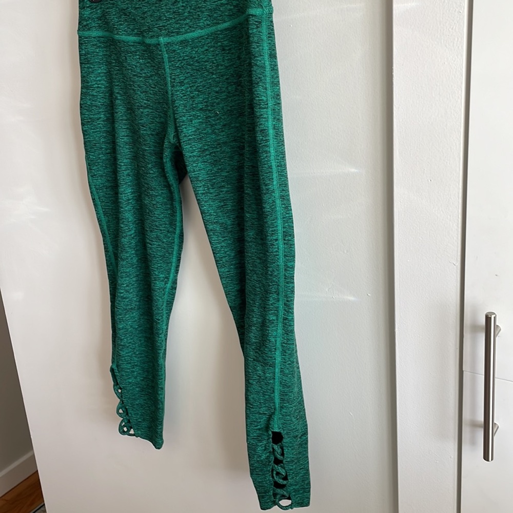 Spacedye Caught In The Midi High Waisted Crop Legging - Picture 3 of 5